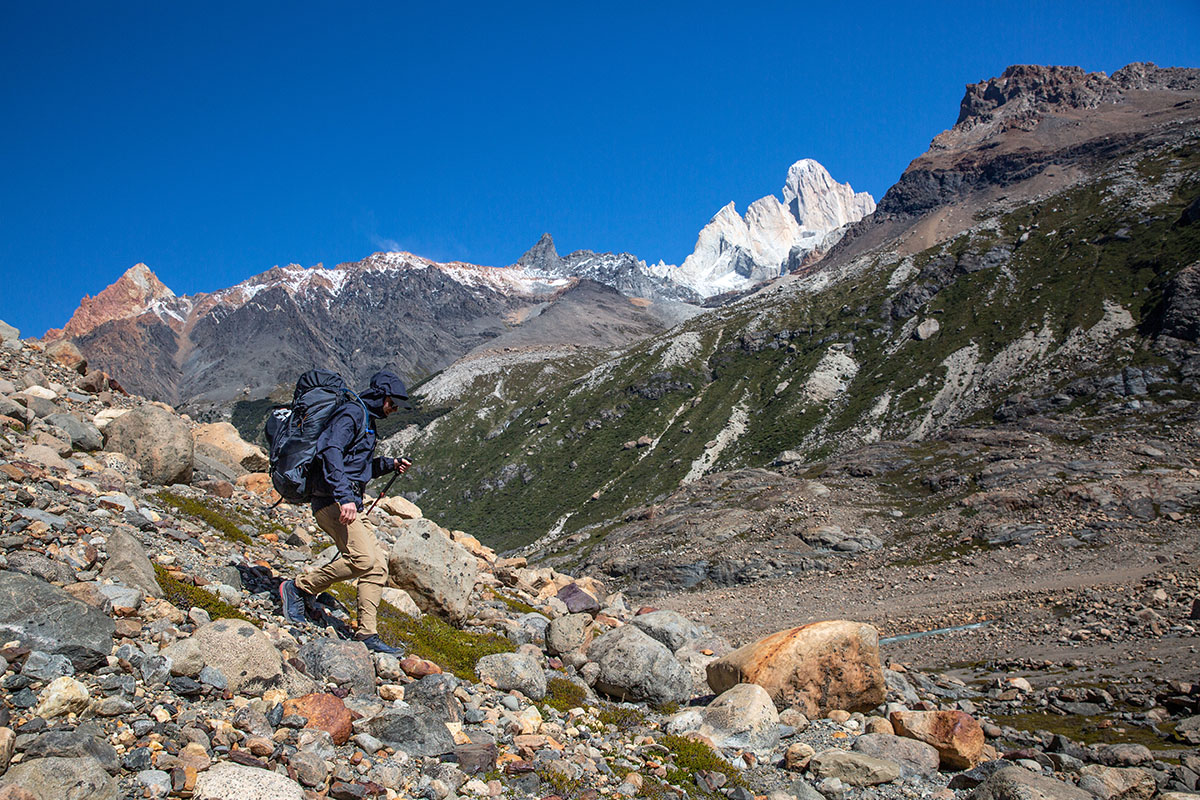 ​​Arc'teryx Beta Jacket (hiking downhill with pack)