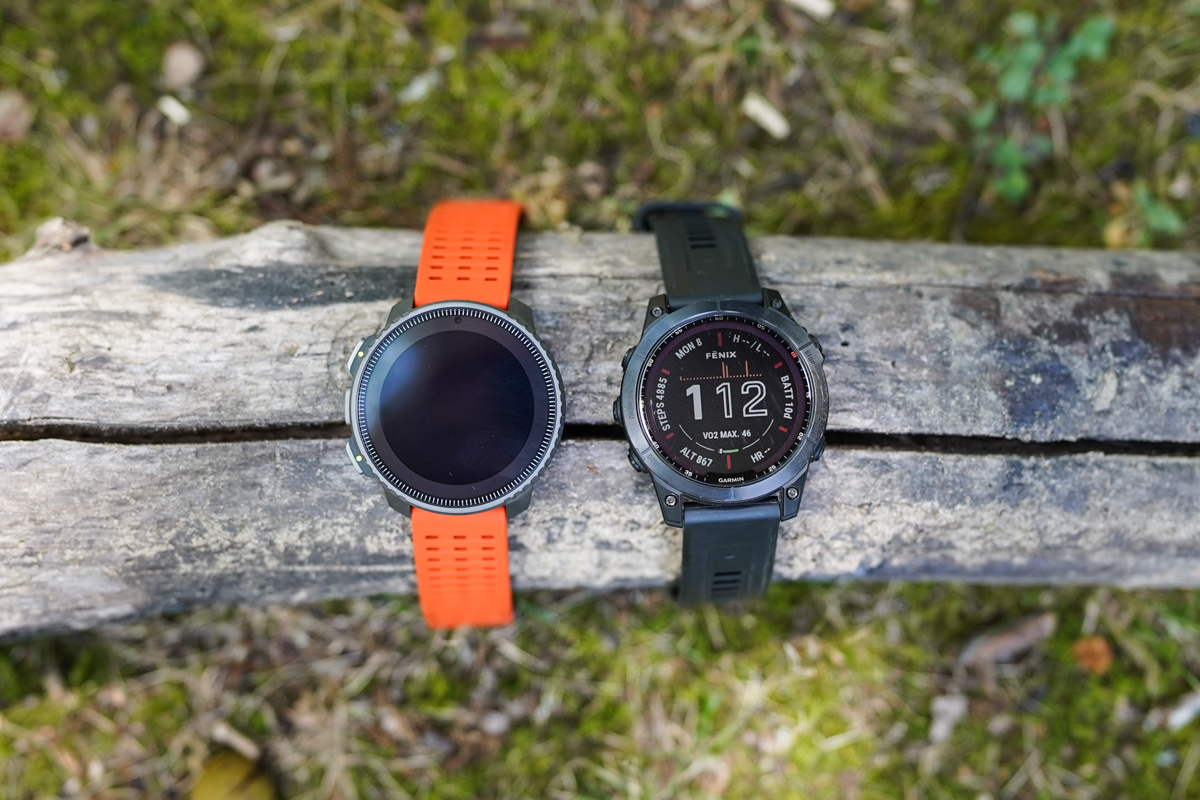 Altimeter Watches (Garmin Fenix 7 and Suunto)