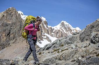 Arc'teryx Gamma LT women's hiking pants (Andes mountains)