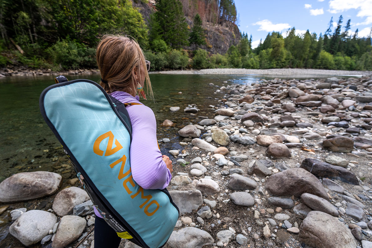 Camping chair (Nemo Stargaze in carrying case)