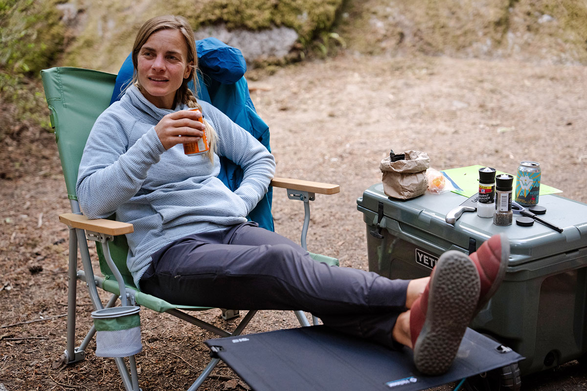 Camping chair (REI Wonderland at camp)