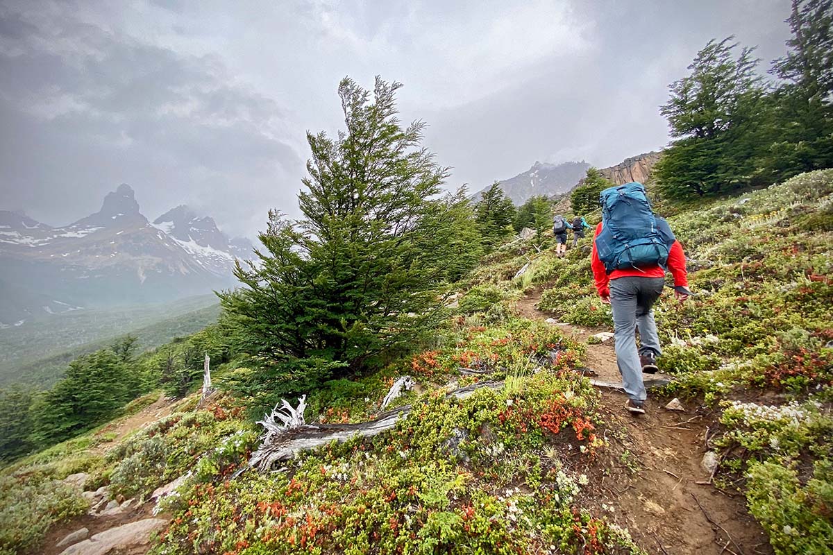 Danner Trail 2650 hiking shoes (Cerro Castillo Trek in Patagonia)