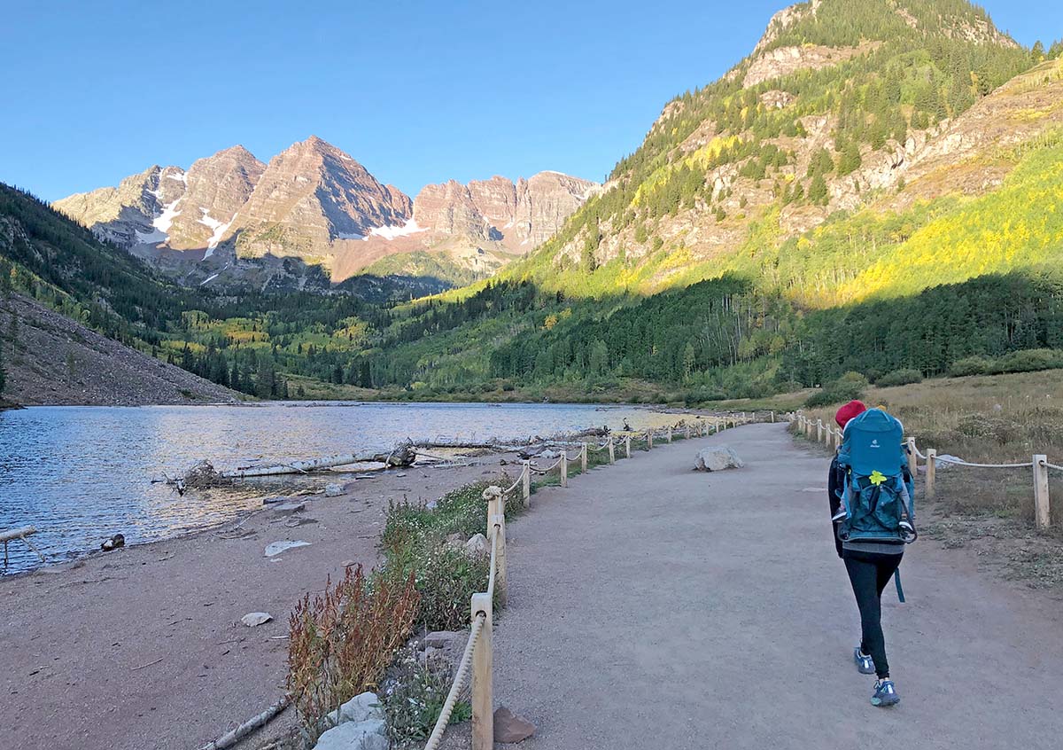 Deuter Kid Comfort Active SL baby carrier (hiking in Maroon Bells)