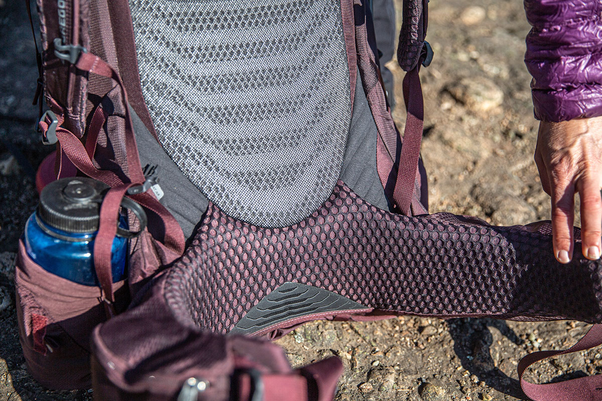 Gregory Deva 70 backpacking pack (hipbelt padding)