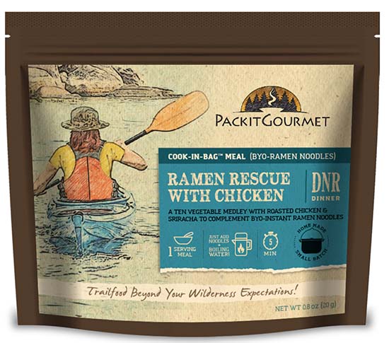 Packit Gourmet backpacking food