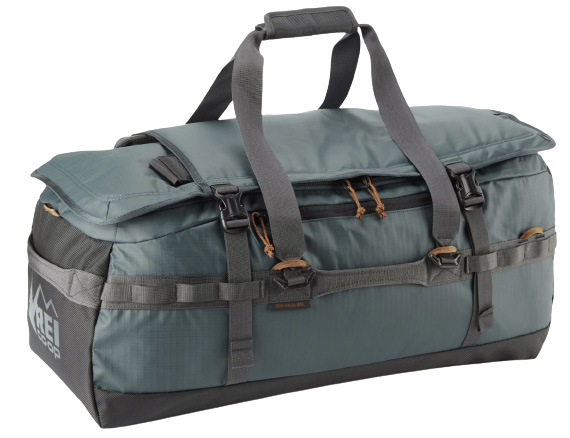 REI Co-op Big Haul Recycled 60L duffel bag (blue)