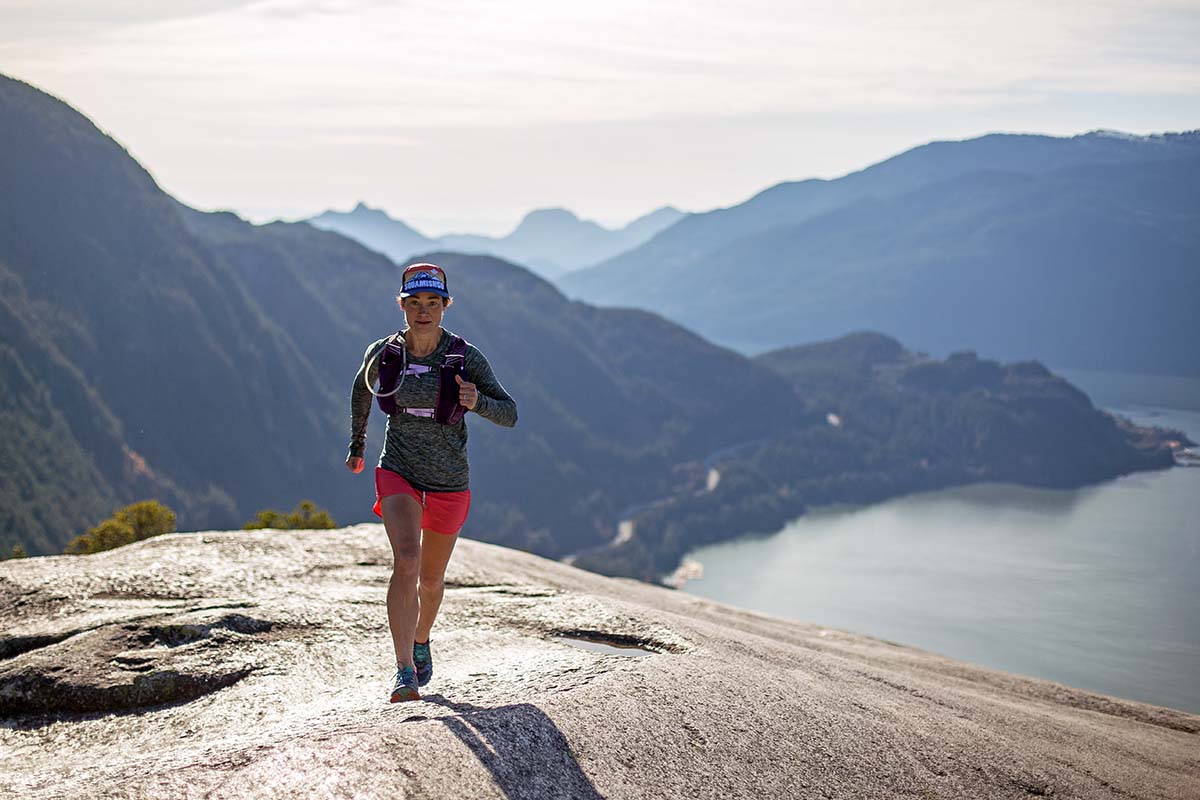 Running vest (running on rock)