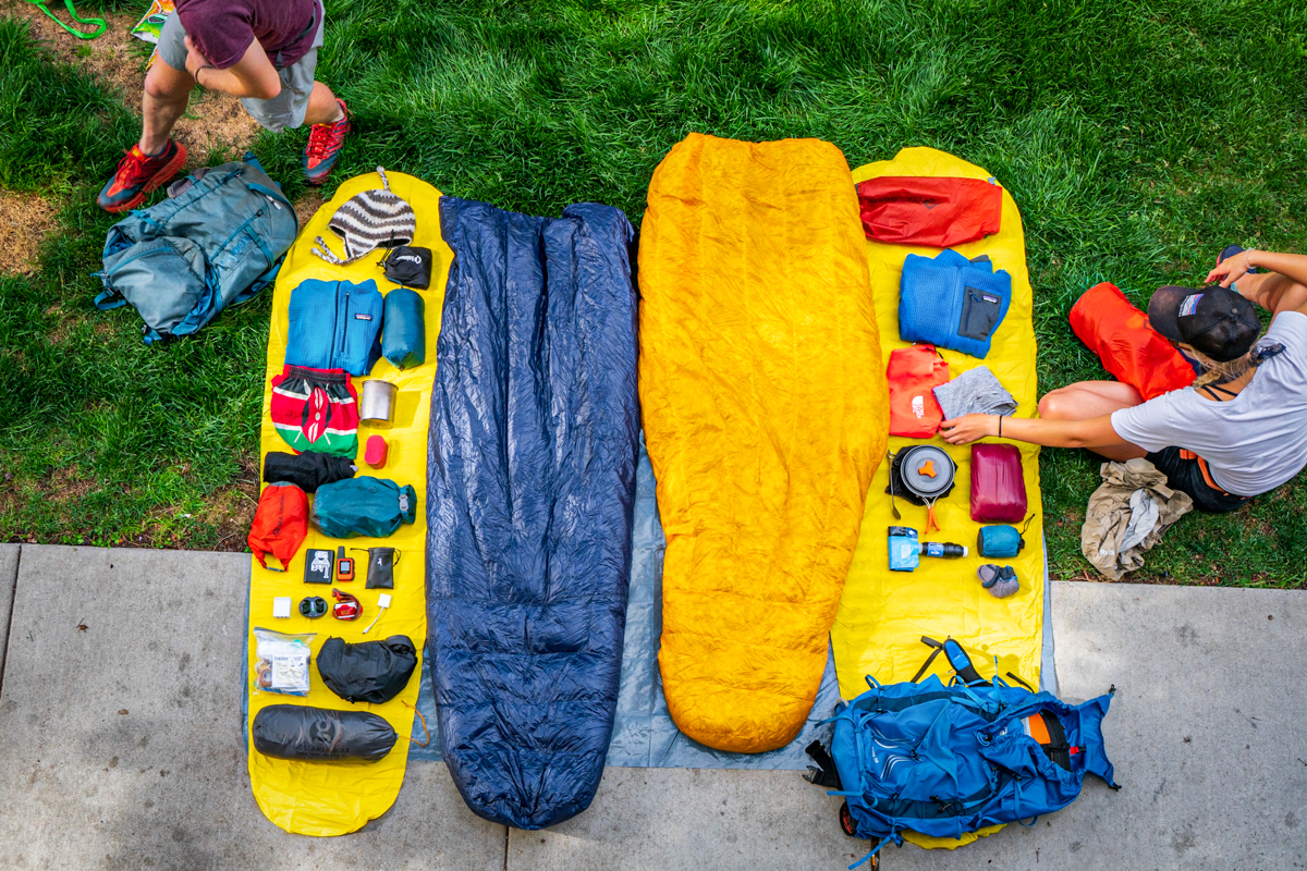 Stuff Sacks (packing for the TRT)