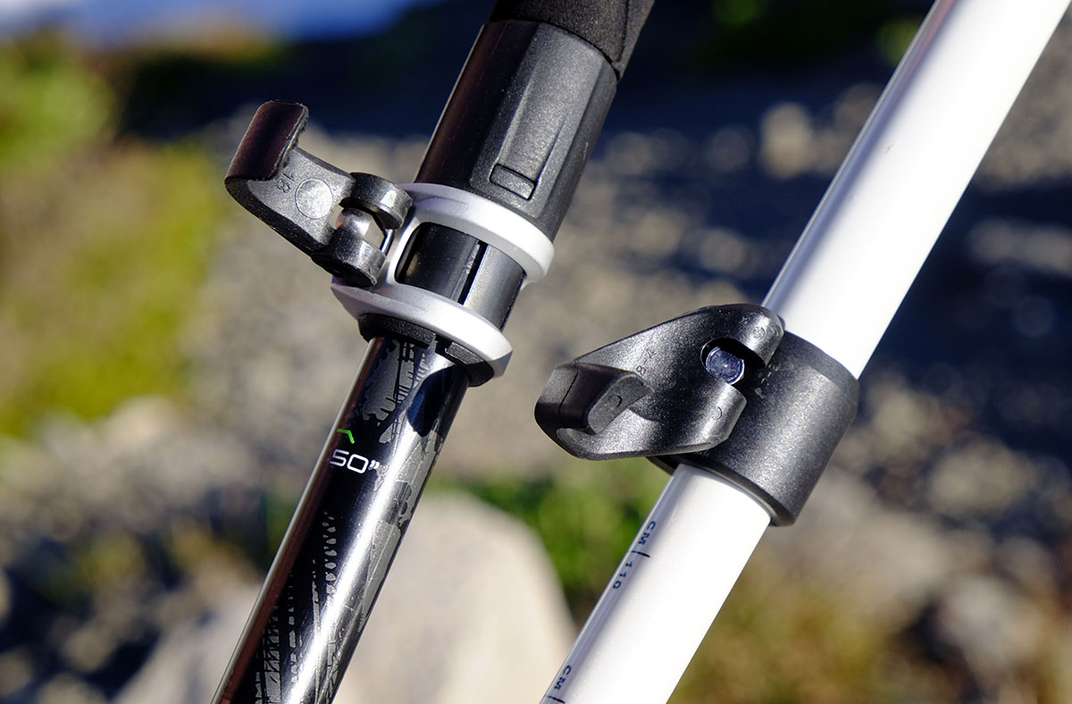 Trekking poles (locking mechanisms comparison)