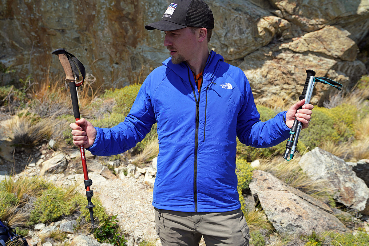 Trekking poles (telescoping vs. folding)