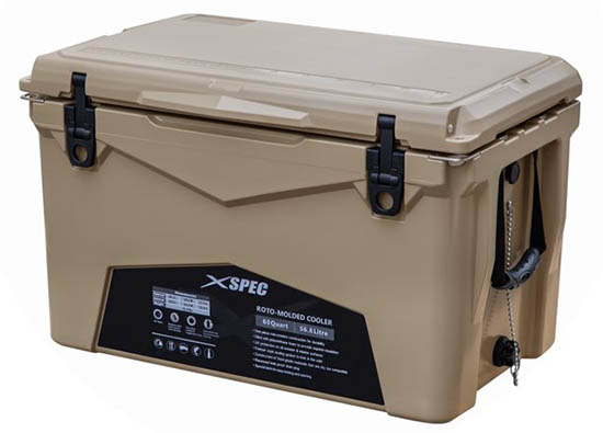 Xspec 60 Quart Rotomolded cooler